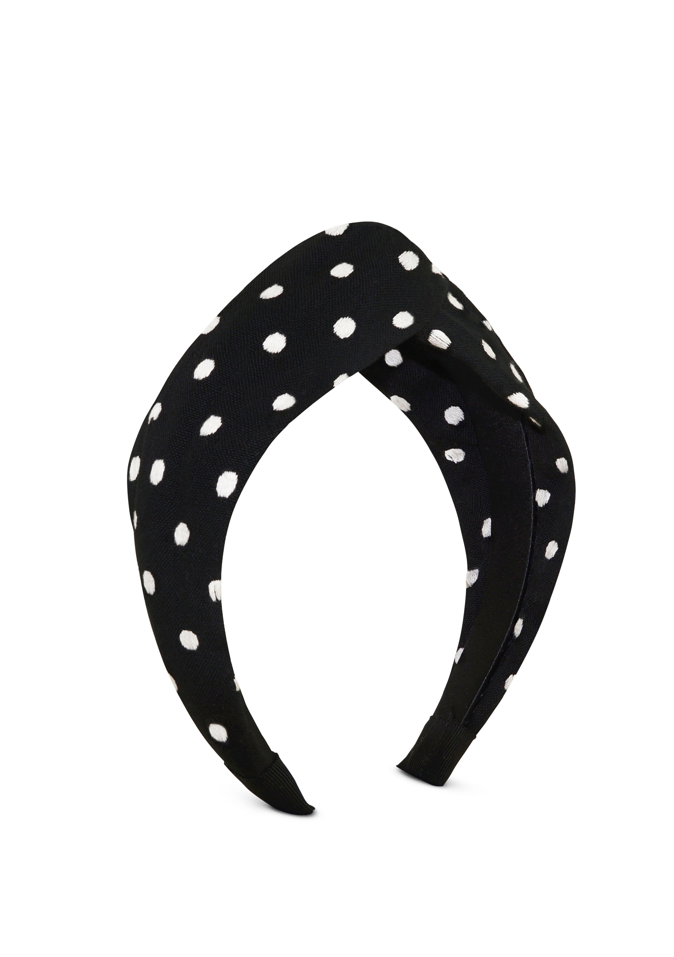 Polka dot store headband