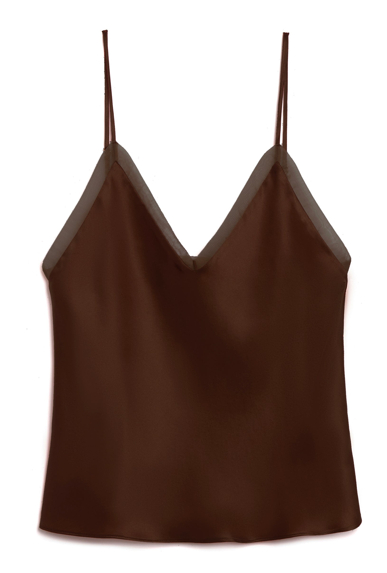 Bias Cut Silk Cami