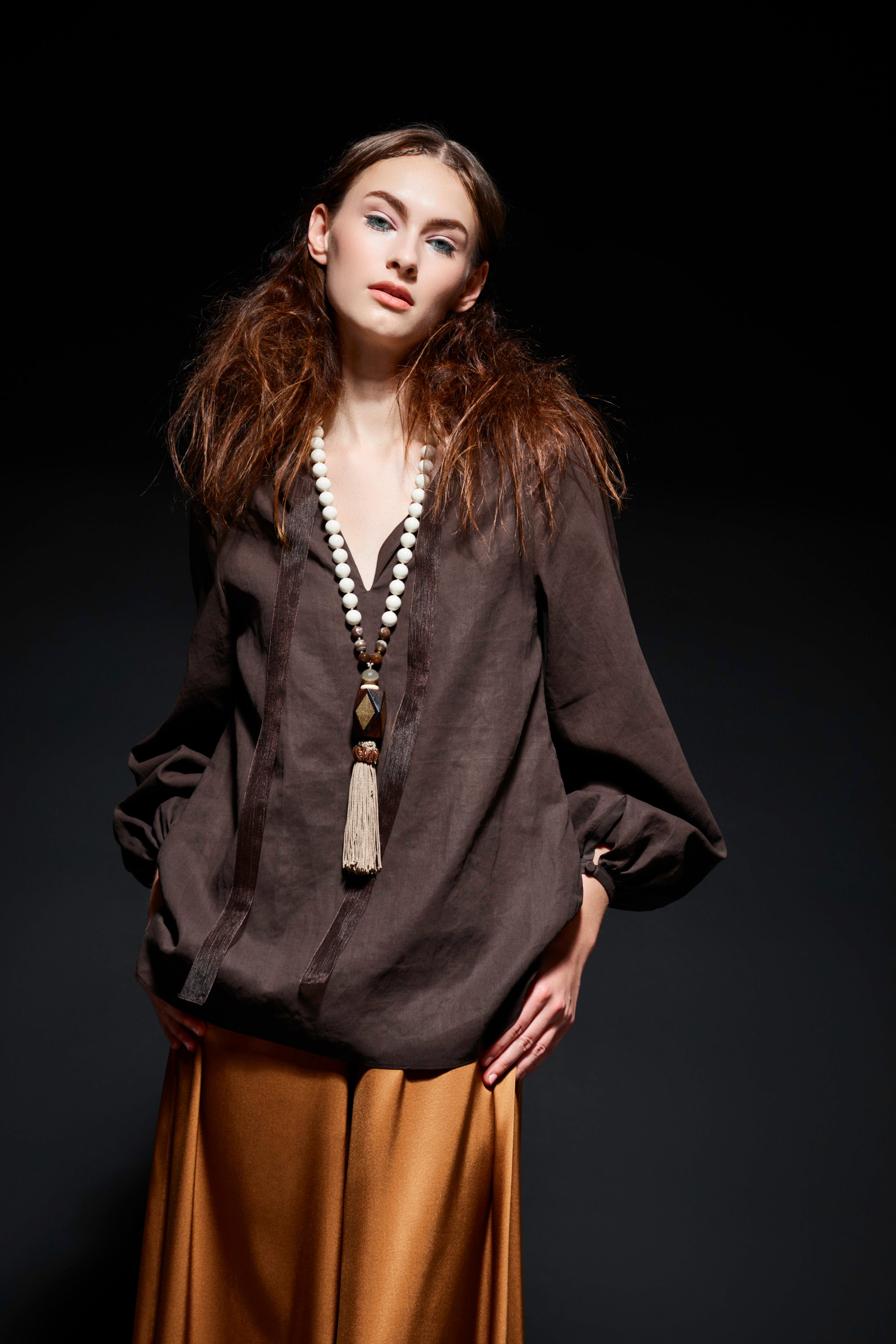 The Effortless Tunic - Chocolate