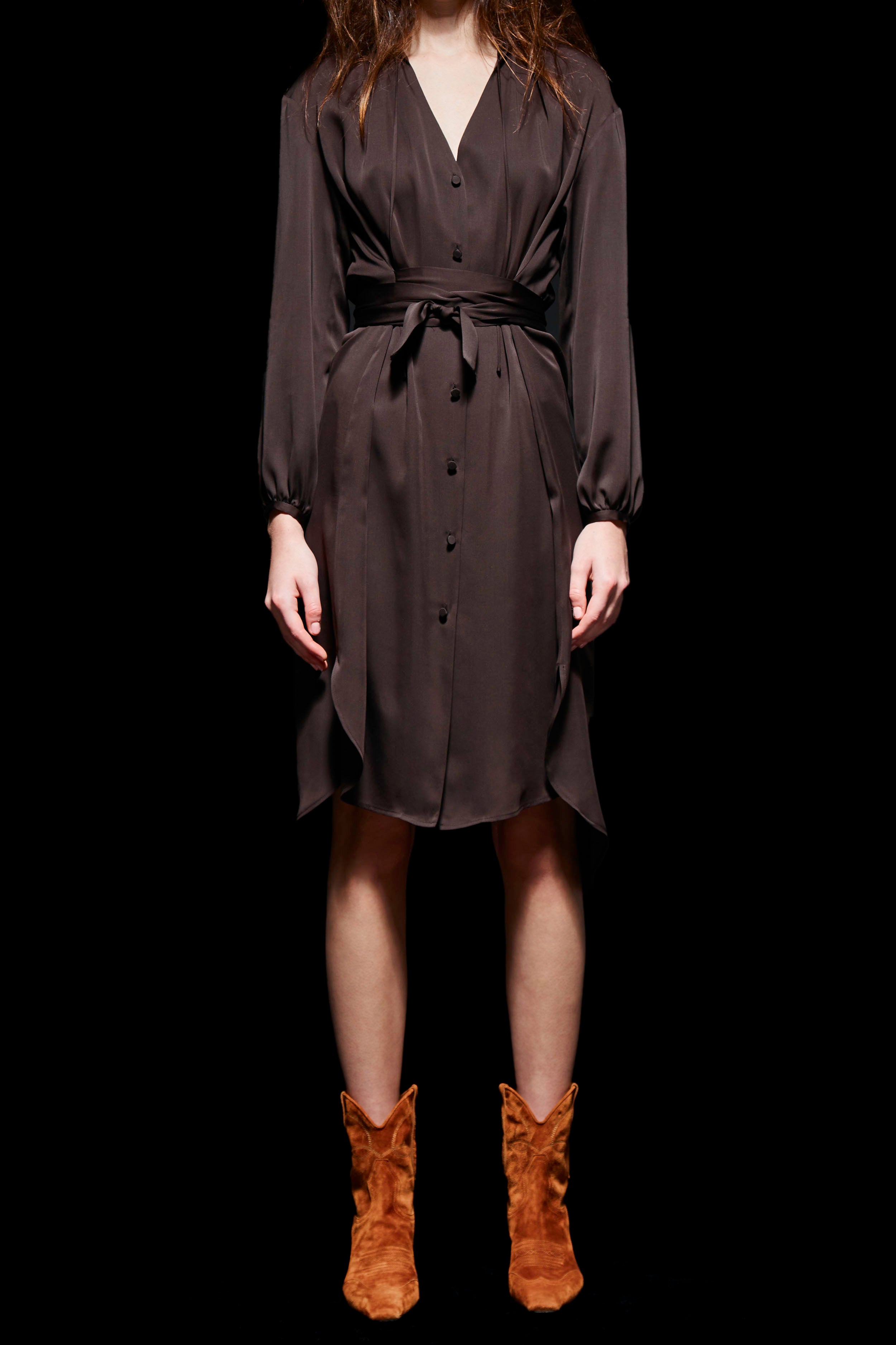 The Airy Dress - Chocolate